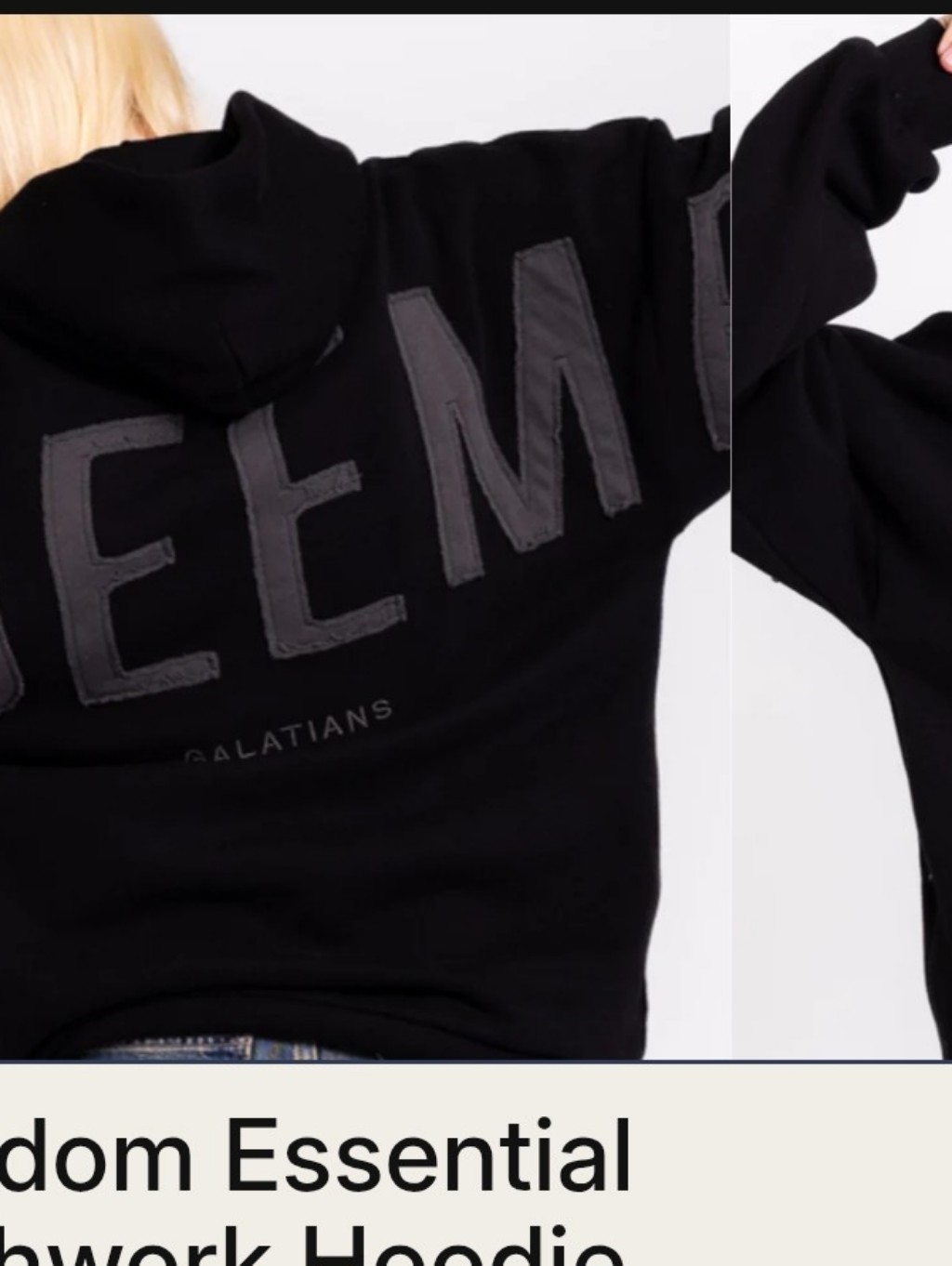 Faith Streetwear Glo Redeemed Wear Your Faith On Your Back